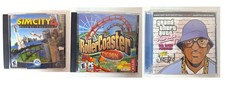 Vintage PC Games Grand Theft Auto – Roller Coaster Tycoon – SimCity 4 (LOTE #5) comprar usado Vintage PC Games Grand Theft Auto – Roller Coaster Tycoon – SimCity 4 (LOTE #5) comprar usado  Enviando para Brazil