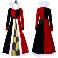 Vestido Cosplay Alice no País das Maravilhas A Rainha Vermelha Halloween Carnaval Ternos Vestido comprar usado  Enviando para Brazil