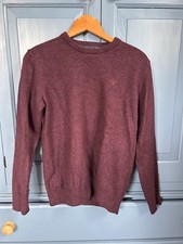 Barbour maroon wool for sale  COLCHESTER