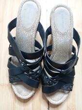 Black rockport sandals for sale  WOLVERHAMPTON