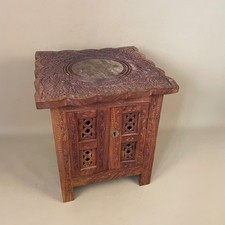 Vintage indian wooden for sale  FAREHAM