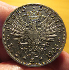 Lire 1905 araldica usato  Vaglio Serra