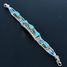 Turquoise gemstone ethnic for sale  Shipping to Ireland