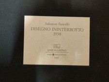 Salvatore fancello disegno usato  Bergamo