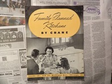 Década de 1930 - Cozinhas planejadas para a família por Crane - Chicago Illinois comprar usado  Enviando para Brazil