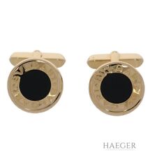 Bulgari manschettenknöpfe gel gebraucht kaufen  Düsseldorf