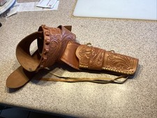Vintage tooled leather for sale  Howard