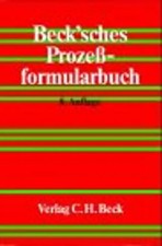 Beck sches prozessformularbuch gebraucht kaufen  Berlin