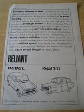 Reliant rebel regal for sale  BRISTOL