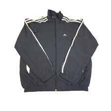 Jaqueta Adidas Track Masculina GRANDE Azul Manga Longa Zíper Completo Esportes de Inverno Tamanho G comprar usado Jaqueta Adidas Track Masculina GRANDE Azul Manga Longa Zíper Completo Esportes de Inverno Tamanho G comprar usado  Enviando para Brazil