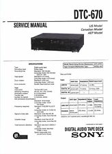 Sony service manual gebraucht kaufen  Salzgitter