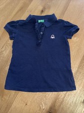 Kurzarm poloshirt benetton gebraucht kaufen  München