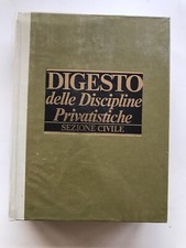 Utet digesto aggiornamento usato  Eboli