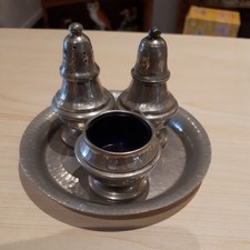 Lady pewter cruet for sale  RYDE