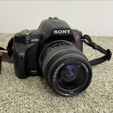 Câmera Digital SLR Sony Alpha a230 10.2MP com Lente 18-55mm comprar usado  Enviando para Brazil