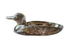 Canard métal argenté d'occasion  Mennecy