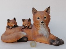 Fox family figurine for sale  WARRINGTON