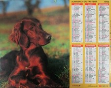 1992 ptt almanac d'occasion  Expédié en Belgium
