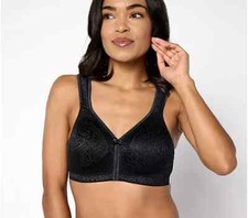 Sutiã Breezies Wild Rose suporte sem costura sem fio - Core-Black-38DD-NOVO-A679228 comprar usado  Enviando para Brazil