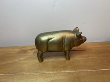 Brass hollow pig for sale  SWINDON