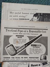 Cachimbo publicitário Sk175 Ephemera década de 1950 Robert Sinclair  comprar usado  Enviando para Brazil