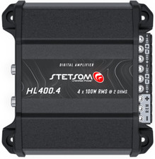 Stetsom HL400.4 2ohm Classe D Amplificador de Alcance Completo 4 Canais 400 Watts, Entrada RCA comprar usado  Enviando para Brazil