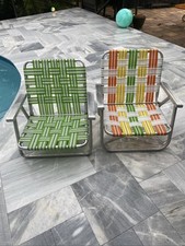 Vintage aluminum folding for sale  Port Saint Lucie