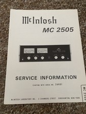 Vintage mcintosh 2505 for sale  Torrance
