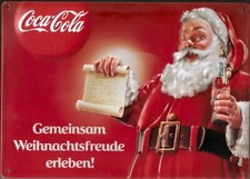 Coca cola blechschild gebraucht kaufen  Biebesheim