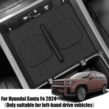 Almofada protetora de silicone preta para carro Hyundai Santa Fe 2024 caixa de armazenamento central comprar usado  Enviando para Brazil