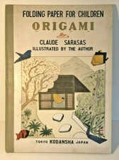 Ultra Rare Origami ABC book "Folding Paper For Children" 1st  ed. 1951 Sarasas, usado comprar usado  Enviando para Brazil