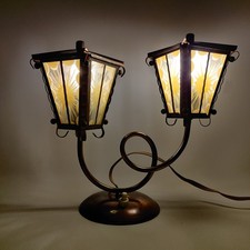 Vintage tischlampe laternenfor gebraucht kaufen  Olfen