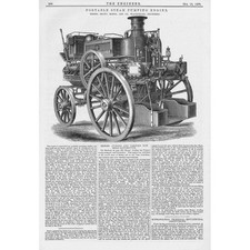 Shand mason portable for sale  GLASGOW