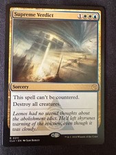 Mtg supreme verdict for sale  LONDON