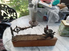 Victorian gothic bronzed for sale  BEXLEY
