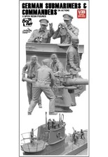 Conjunto de 6 bonecos de resina BR002 escala 1/35 tripulação de submarino alemã com Commander comprar usado  Enviando para Brazil