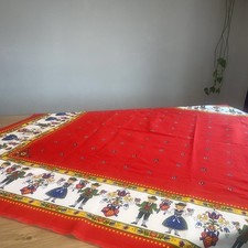 Vintage tischdecke trachtenpaa gebraucht kaufen  Deutschland