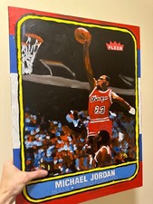 Micheal jordan painting for sale  Neversink