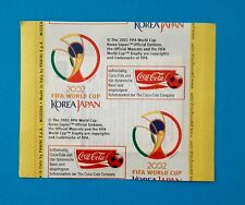 PANINI SEALED PACK FIFA WORLD CUP 2002 KOREA JAPAN COCA-COLA POCHETTE BUSTINA  comprar usado  Enviando para Brazil