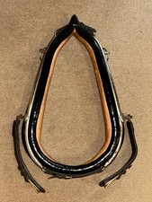 Black patent leather for sale  PONTYCLUN