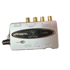 Interface de gravação de áudio Behringer U-Control UCA-202 2×2 saída digital USB comprar usado  Enviando para Brazil