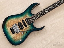 2022 Ibanez J Custom Edição Limitada RG8570ZSM-BGT Explosão Verde Azulada, Estojo comprar usado  Enviando para Brazil