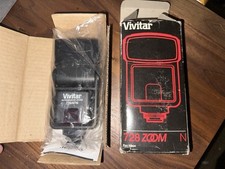 VIVITAR AUTO FOCUS Flash 728 Zoom Para Nikon - NOVO, Caixa Aberta comprar usado  Enviando para Brazil