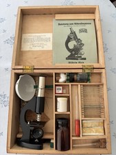 Vintage mikroskop set gebraucht kaufen  Lage