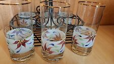Lot verres décorés d'occasion  Monnetier-Mornex