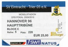 Ticket pokal eintracht gebraucht kaufen  Ebringen