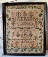 Antique sampler mary for sale  IPSWICH