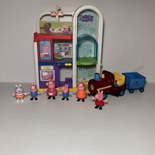 Usado, Peppa Pig Shopping Center Conjunto Parcial Elevador Trem com Extras comprar usado  Enviando para Brazil