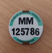 Psv conductors badge for sale  COLCHESTER