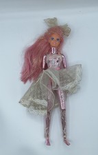 Mattel 1986 Barbie SPECTRA Lacy Spacy SHIMMERON Vestido Original, Rosa Laço comprar usado  Enviando para Brazil